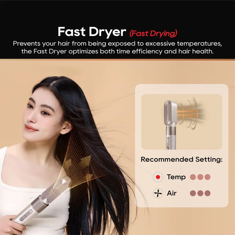 Refurbished Dreame AirStyle 5-in-1 Hair Drying & Styling Tool Kit - Reebelo Österreich