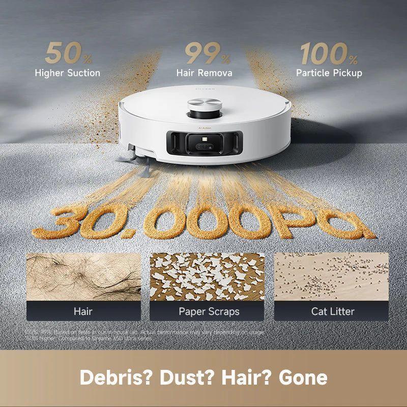 Refurbished Dreame Aqua10 Roller Robot Vacuum Cleaner - Reebelo Österreich