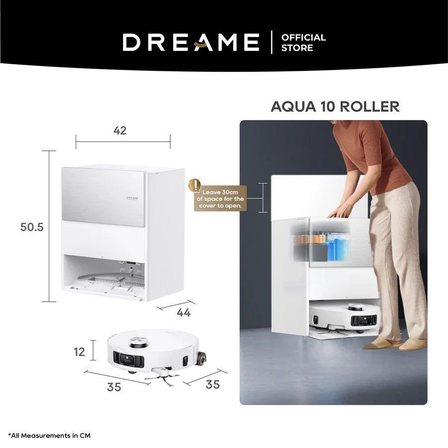 Refurbished Dreame Aqua10 Roller Robot Vacuum Cleaner - Reebelo Österreich