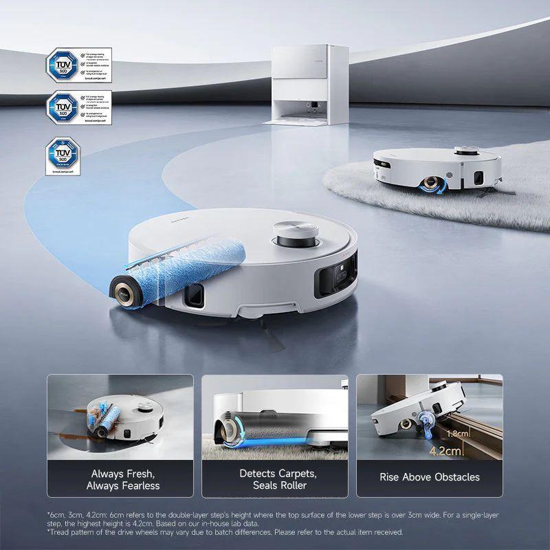 Refurbished Dreame Aqua10 Roller Robot Vacuum Cleaner - Reebelo Österreich