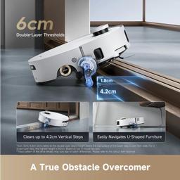 Refurbished Dreame Aqua10 Roller Robot Vacuum Cleaner - Reebelo Österreich