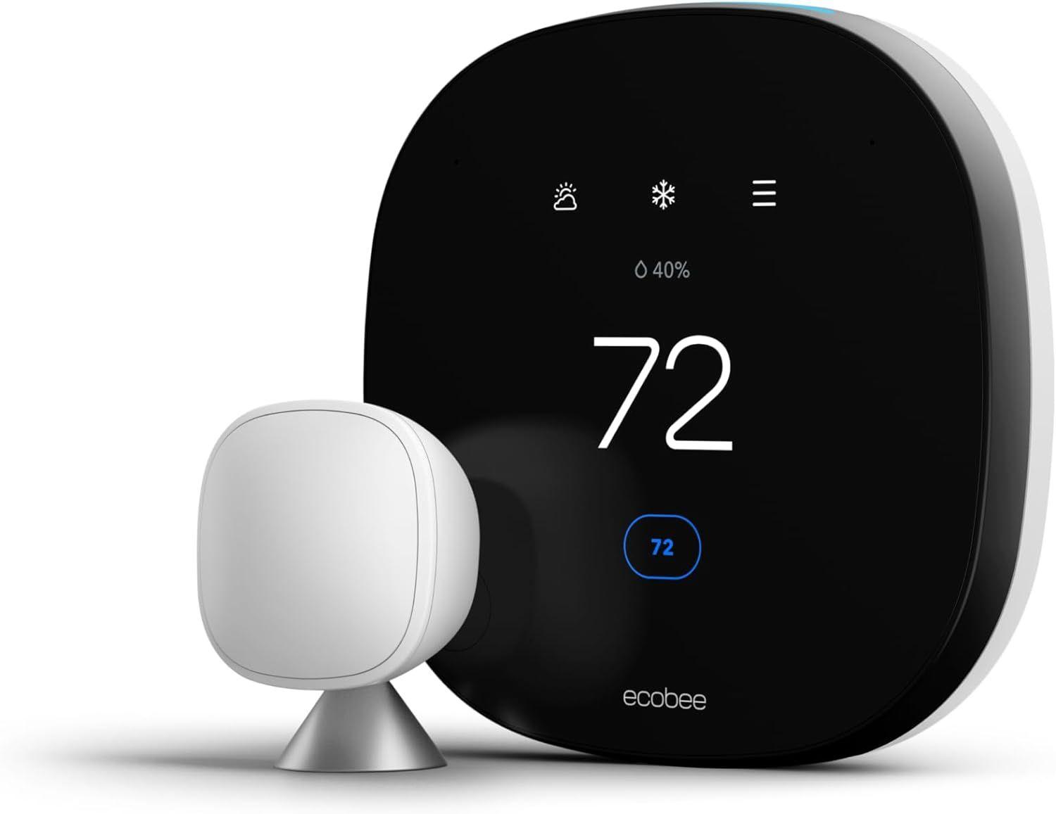 Refurbished ecobee Smart Thermostat with Smart Sensor - Reebelo Österreich