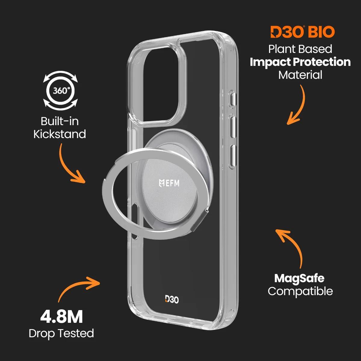 Refurbished EFM Alta Handyhülle mit D3O Bio für iPhone 16 Pro - Reebelo Österreich