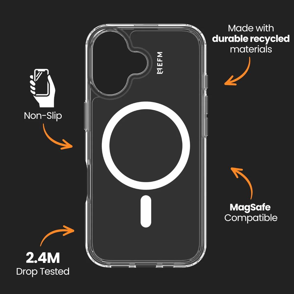 Refurbished EFM Zurich Phone Case für iPhone 16 - Reebelo Österreich