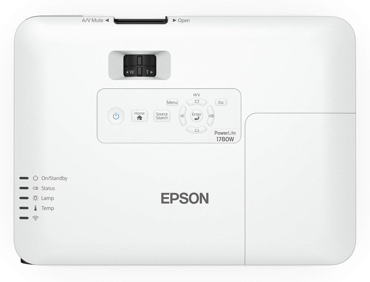 Refurbished Epson PowerLite 1780W Wireless WXGA 3LCD Projector - Reebelo Österreich