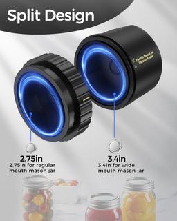 Refurbished Fodmor Mason Jar Electric Vacuum Sealer - Reebelo Österreich