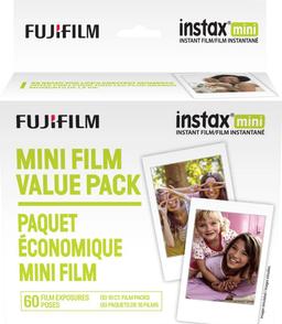 Refurbished Fujifilm Instax Mini Film Value Pack 60 Photos - Reebelo Österreich