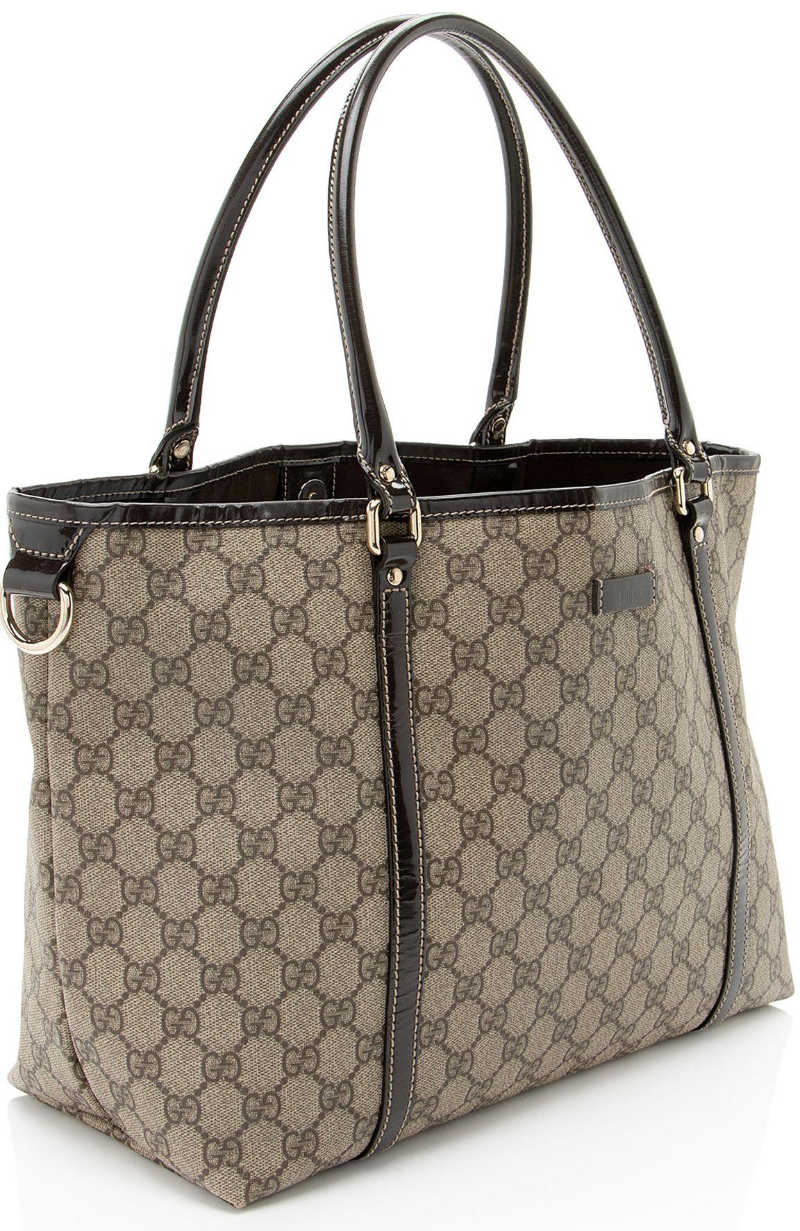 Refurbished Gucci GG Supreme Joy Medium Tote - Reebelo Österreich