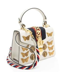 Refurbished Gucci Leather Animal Studs Sylvie Mini Satchel - Reebelo Österreich