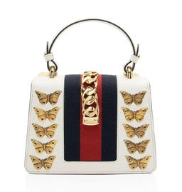 Refurbished Gucci Leather Animal Studs Sylvie Mini Satchel - Reebelo Österreich
