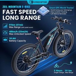 Refurbished Gyrocopters Zeil Mountain E-Bike - Reebelo Österreich