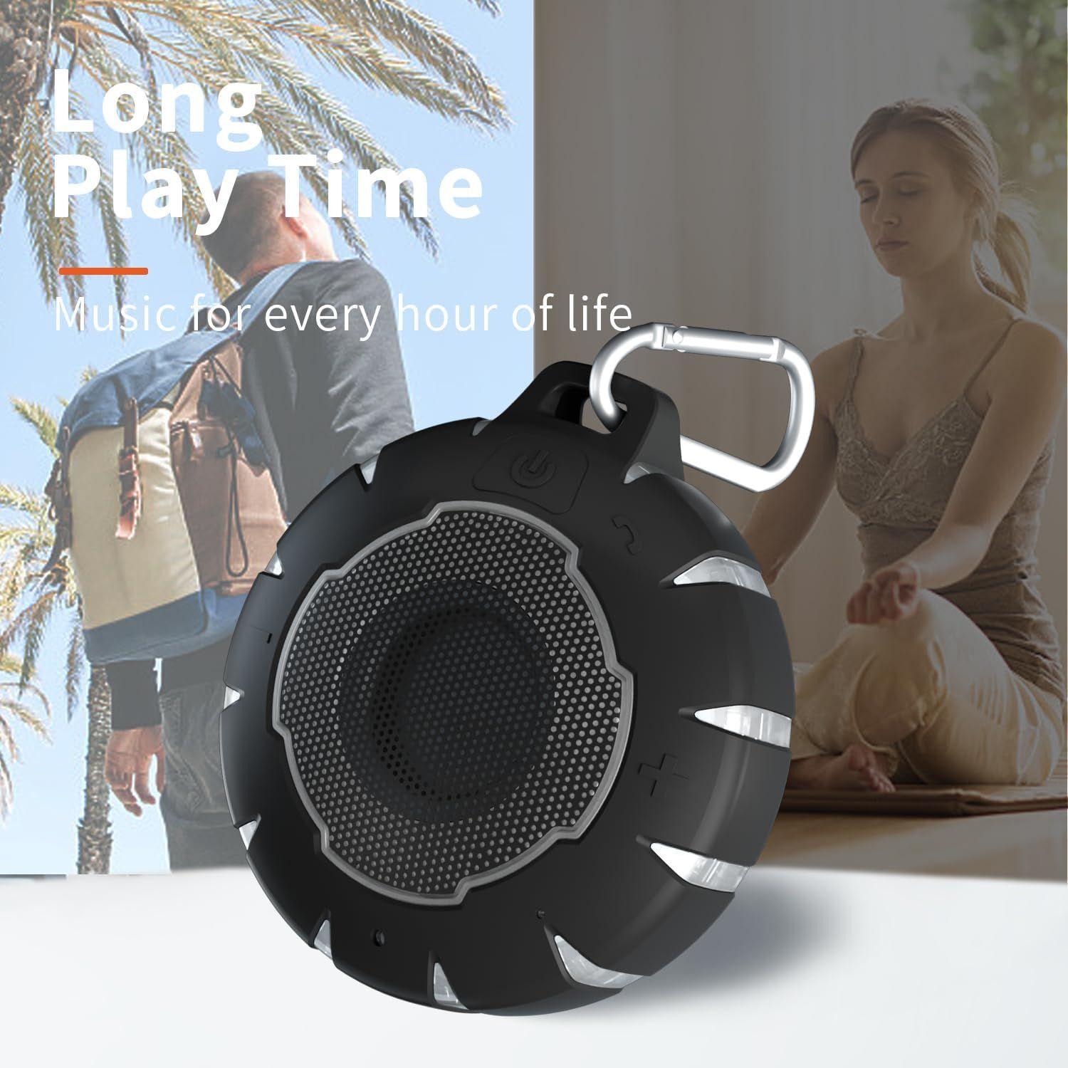 Refurbished HEYSONG Wasserdichter Dusch-Bluetooth-Lautsprecher B18L - Reebelo Österreich