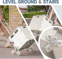 Refurbished Honshine Foldable Cart with Stair Climbing Wheels - Reebelo Österreich
