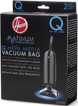 Refurbished Hoover AH10000 Platinum Type-Q HEPA Vacuum Bag (2-Pack) - Reebelo Österreich