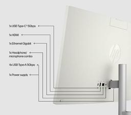 Refurbished HP 24-cr0000a AIO Desktop PC 23.8" - Reebelo Österreich