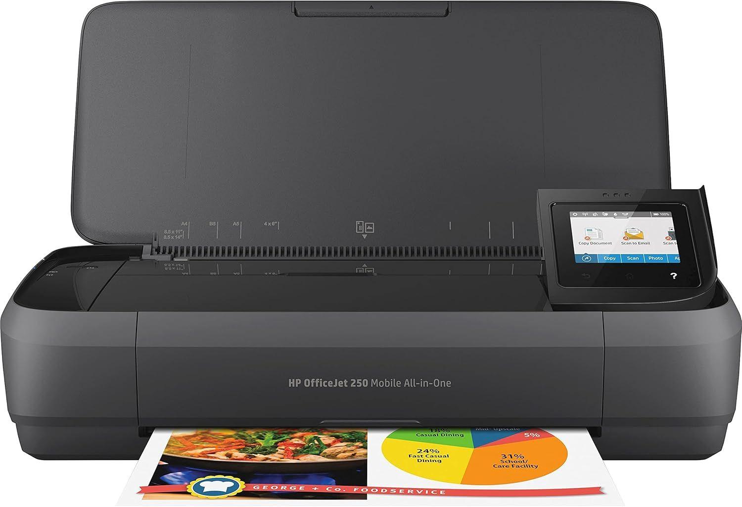 Refurbished HP OfficeJet 250 Mobile All-in-One Printer - Reebelo Österreich