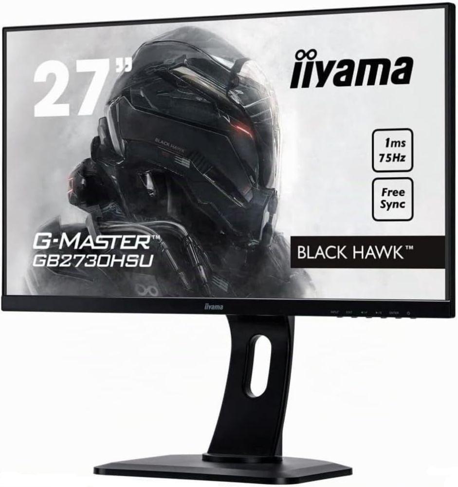 Refurbished Iiyama G-MASTER GB2730HSU FHD Gaming Monitor 27" - Reebelo Österreich
