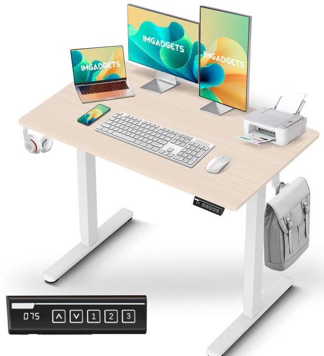 Refurbished IMGadgets Standing Electric Adjustable Desk 40" x 24" - Reebelo Österreich