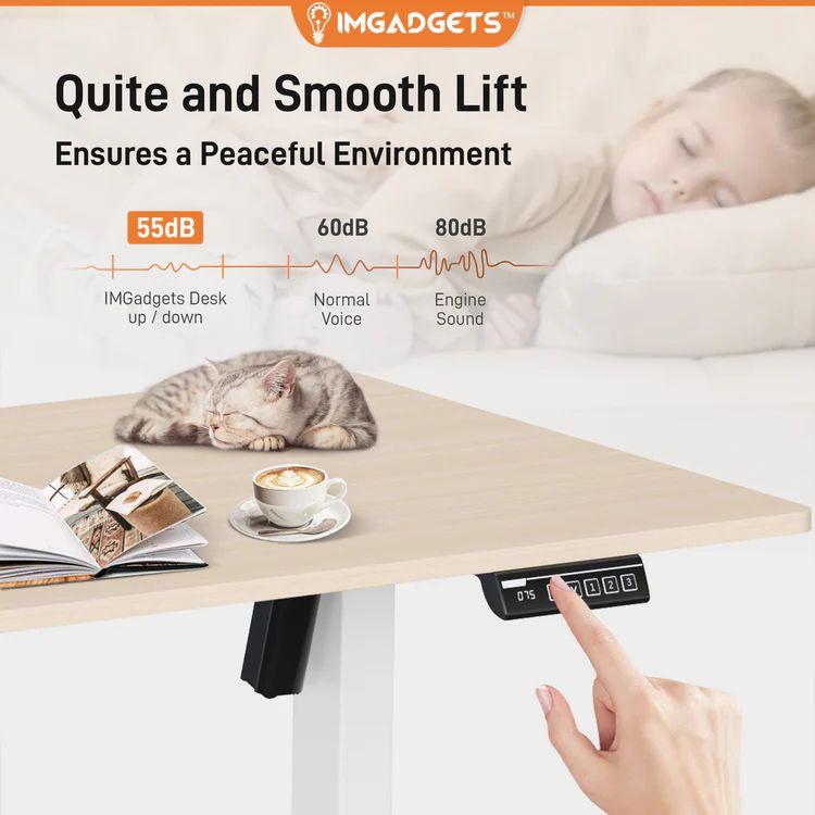 Refurbished IMGadgets Standing Electric Adjustable Desk 40" x 24" - Reebelo Österreich