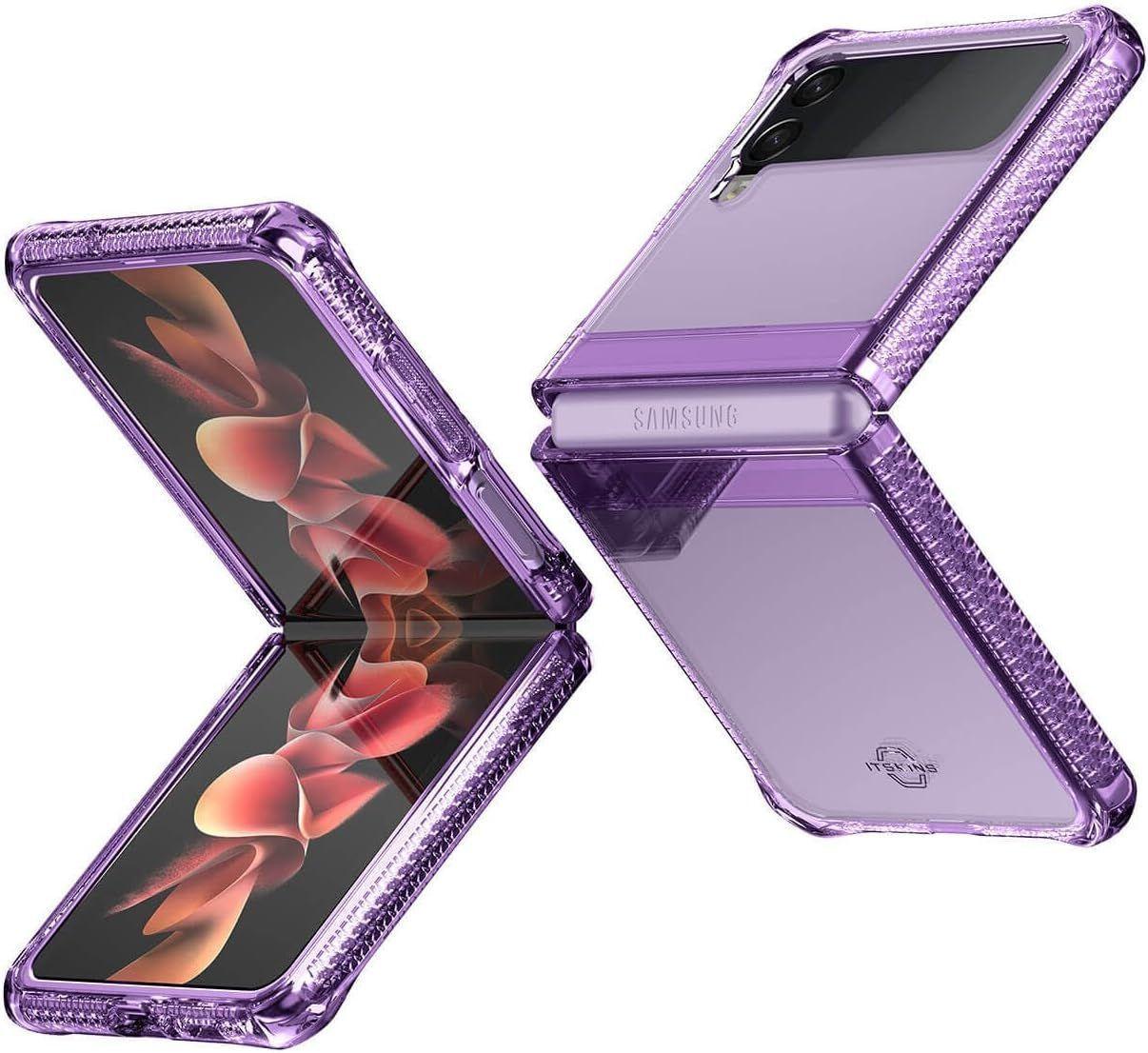 Refurbished Itskins Hybrid Clear Handyhülle für Galaxy Z Flip3 5G - Reebelo Österreich