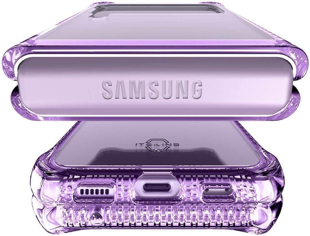 Refurbished Itskins Hybrid Clear Handyhülle für Galaxy Z Flip3 5G - Reebelo Österreich
