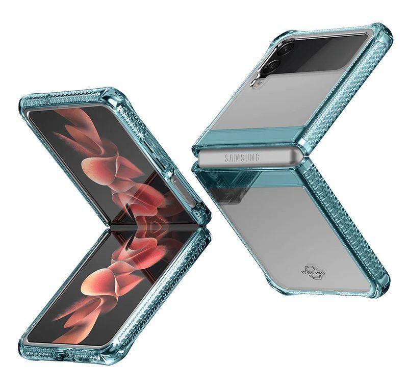 Refurbished Itskins Hybrid Clear Handyhülle für Galaxy Z Flip3 5G - Reebelo Österreich