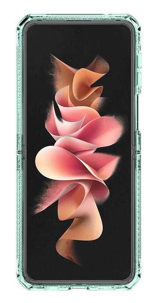 Refurbished Itskins Hybrid Clear Handyhülle für Galaxy Z Flip3 5G - Reebelo Österreich