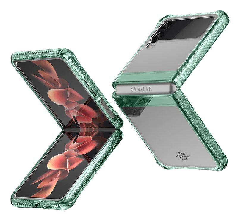 Refurbished Itskins Hybrid Clear Handyhülle für Galaxy Z Flip3 5G - Reebelo Österreich