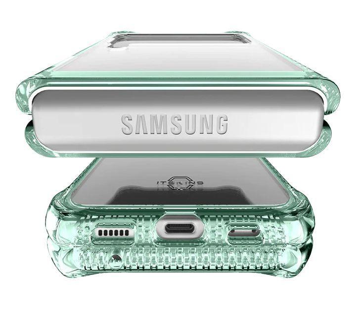 Refurbished Itskins Hybrid Clear Handyhülle für Galaxy Z Flip3 5G - Reebelo Österreich
