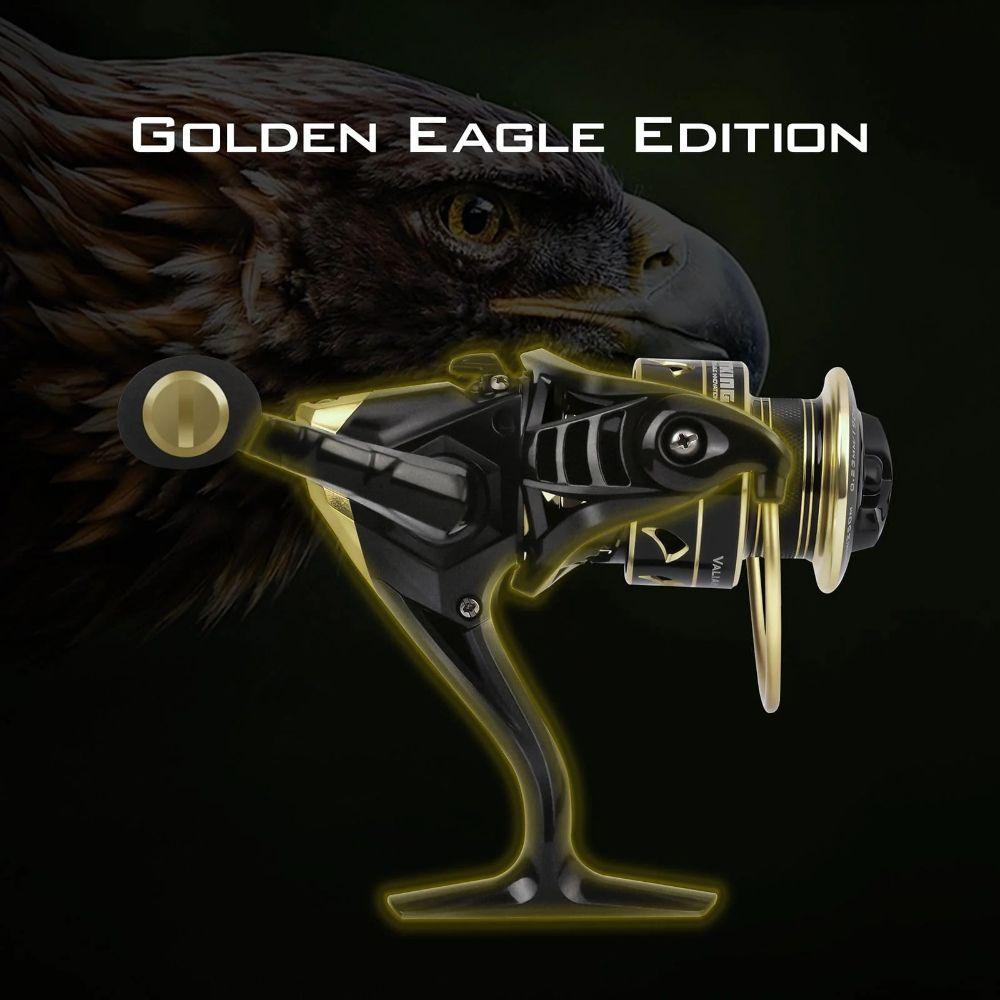 Refurbished KastKing 1000 Valiant Eagle Spinning Reel Gold - Reebelo Österreich