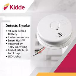 Refurbished Kidde 21032064 Hardwired Smoke Detector - Reebelo Österreich
