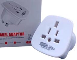 Refurbished Kinglink Reiseadapter P302 Wandstecker (US / UK auf NZ / AU) - Reebelo Österreich