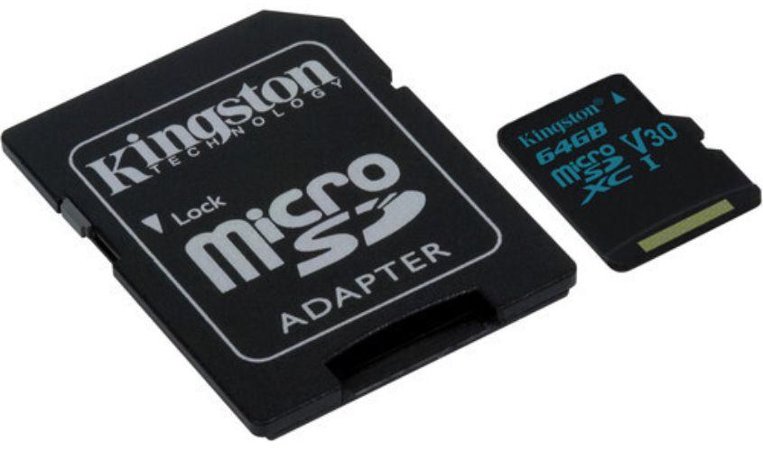 Refurbished Kingston Canvas Go! microSD-Karte mit SD-Adapter - Reebelo Österreich