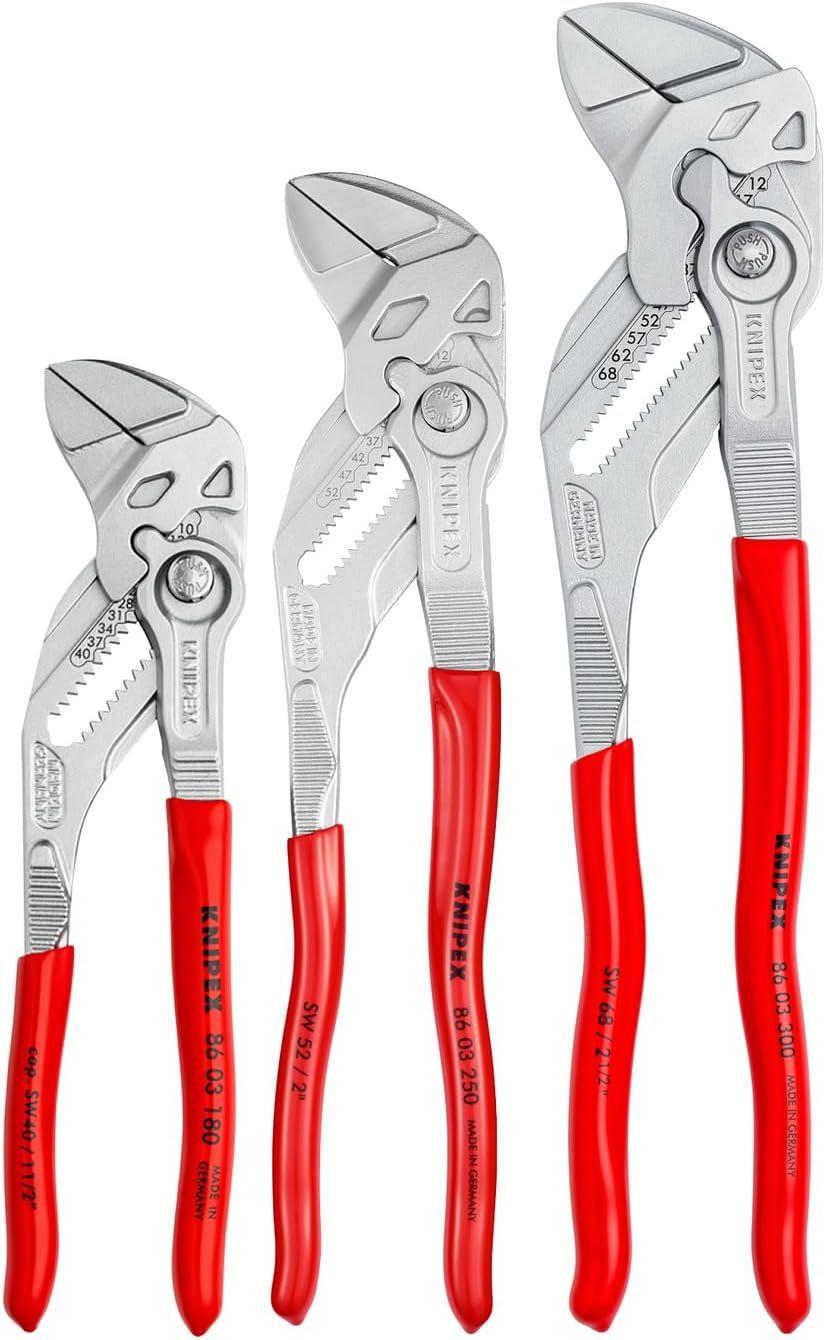 Refurbished Knipex 00 20 06 US2 3Pcs Pliers Wrench Set - Reebelo Österreich