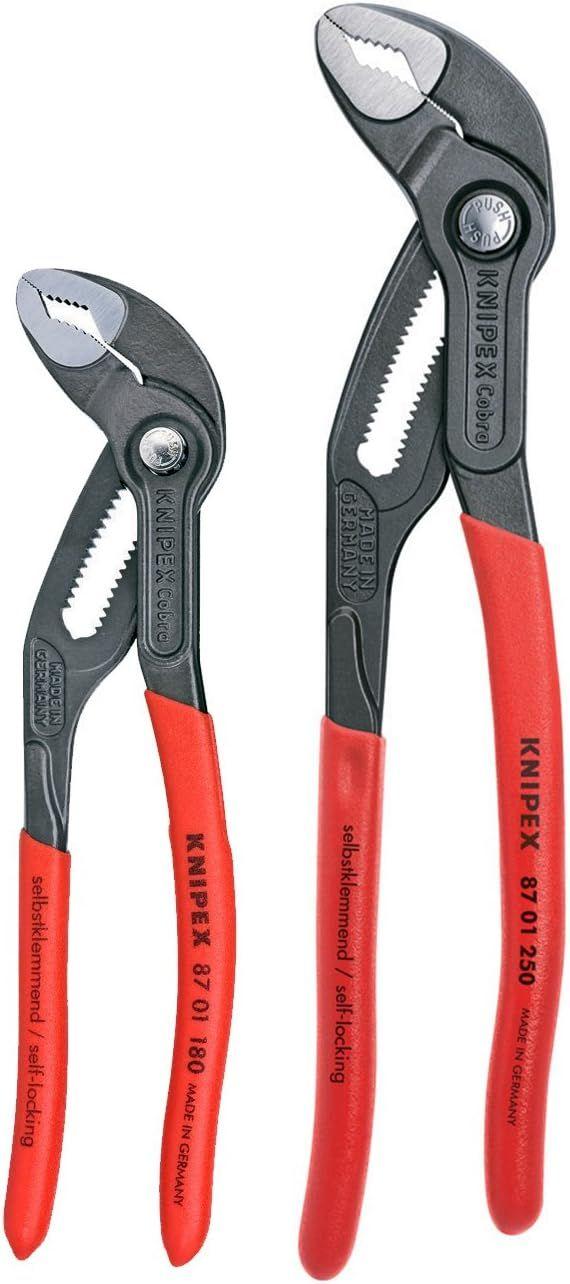 Refurbished Knipex 00 31 20 V01 US 2Pcs Cobra Water Pump Pliers Set - Reebelo Österreich