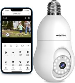 Refurbished LaView Wireless Bulb Security Camera 360° LV-PWL2 - Reebelo Österreich