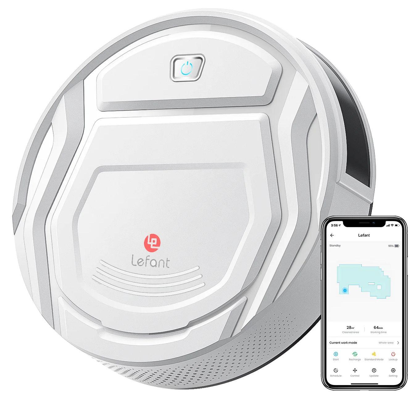 Refurbished Lefant M210 Robot Vacuum Cleaner Slim Self-Charging - Reebelo Österreich