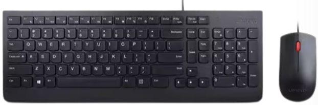 Refurbished Lenovo Essential Wired Combo Keyboard and Mouse - Reebelo Österreich
