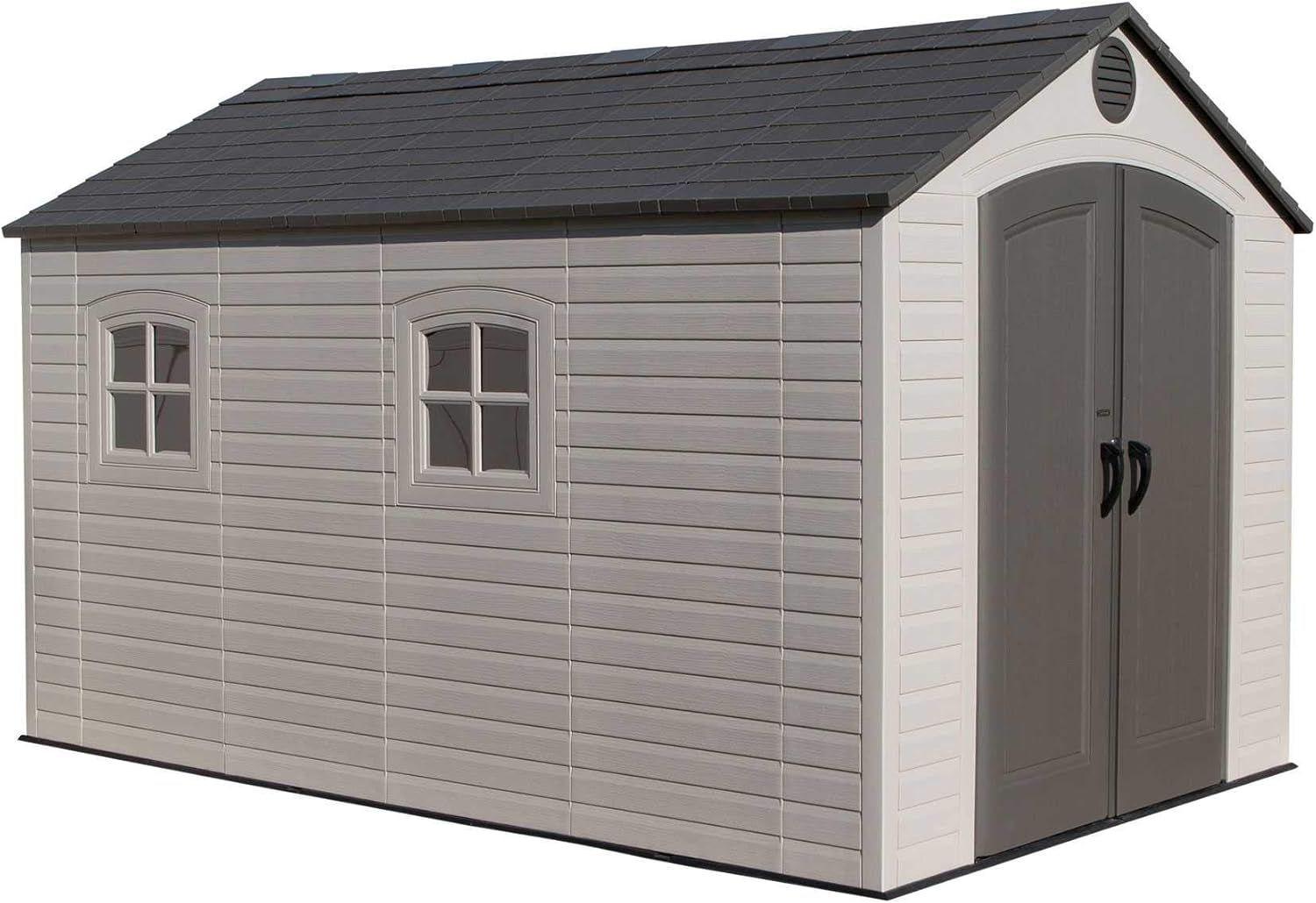 Refurbished Lifetime 6402 8 ft. x 12.5 ft. Resin Outdoor Storage Shed - Reebelo Österreich