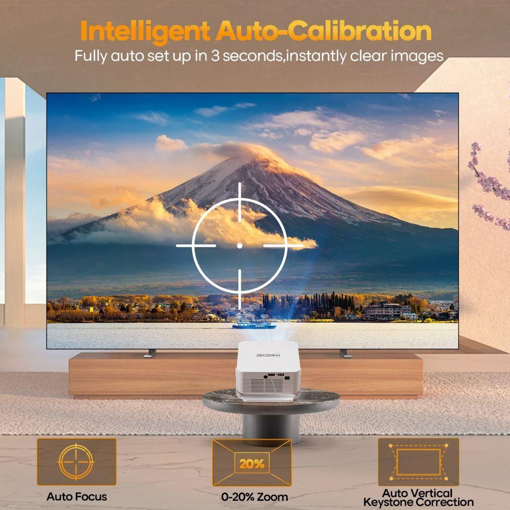 Refurbished Magcubic HY300Max 8K WiFi 6 Portabler Projektor - Reebelo Österreich
