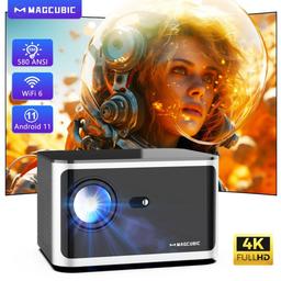 Refurbished Magcubic HY350 Pro 580 ANSI 4K 1080P WiFi 6 Projektor - Reebelo Österreich