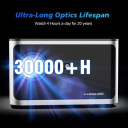 Refurbished Magcubic HY350 Pro 580 ANSI 4K 1080P WiFi 6 Projektor - Reebelo Österreich