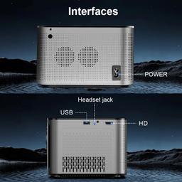 Refurbished Magcubic HY350 Pro 580 ANSI 4K 1080P WiFi 6 Projektor - Reebelo Österreich