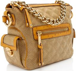 Refurbished Marc Jacobs Coated Canvas Ostrich Stam Hobo - Reebelo Österreich