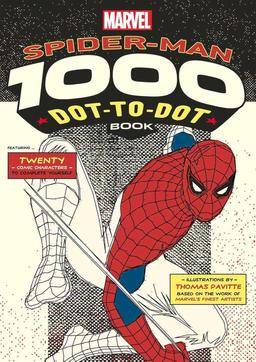 Refurbished Marvel: Spider-Man1000 dot-to-dot book by Thoms Pavtte - Reebelo Österreich