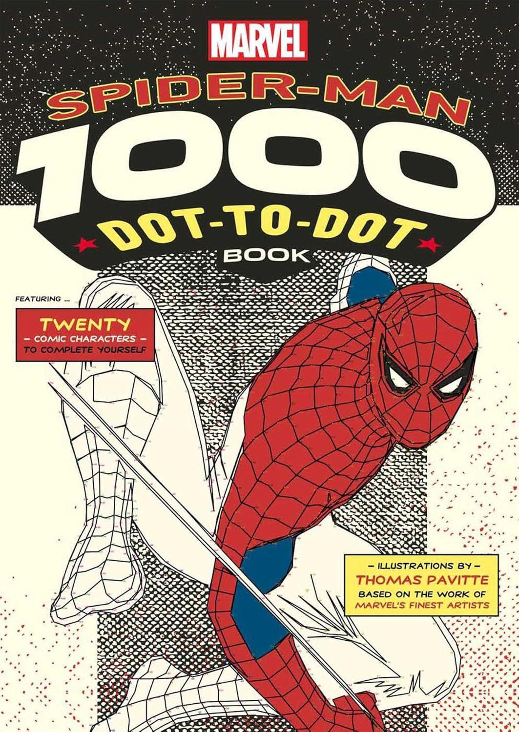 Refurbished Marvel: Spider-Man1000 dot-to-dot book by Thoms Pavtte - Reebelo Österreich