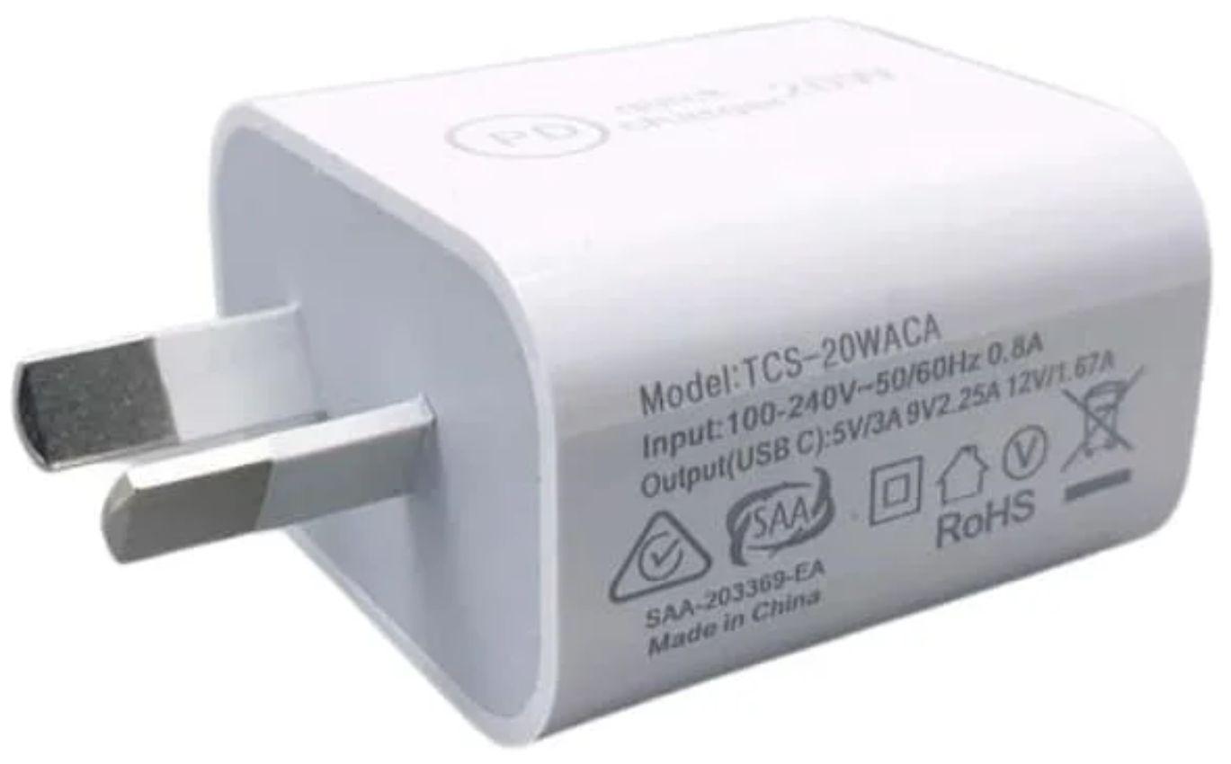 Refurbished Maxguard SDC-20W PD Quick Charger Type C Power Adapter (NZ / AU) - Reebelo Österreich