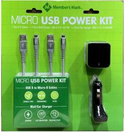 Refurbished Member's Mark Micro USB Power Kit - Reebelo Österreich