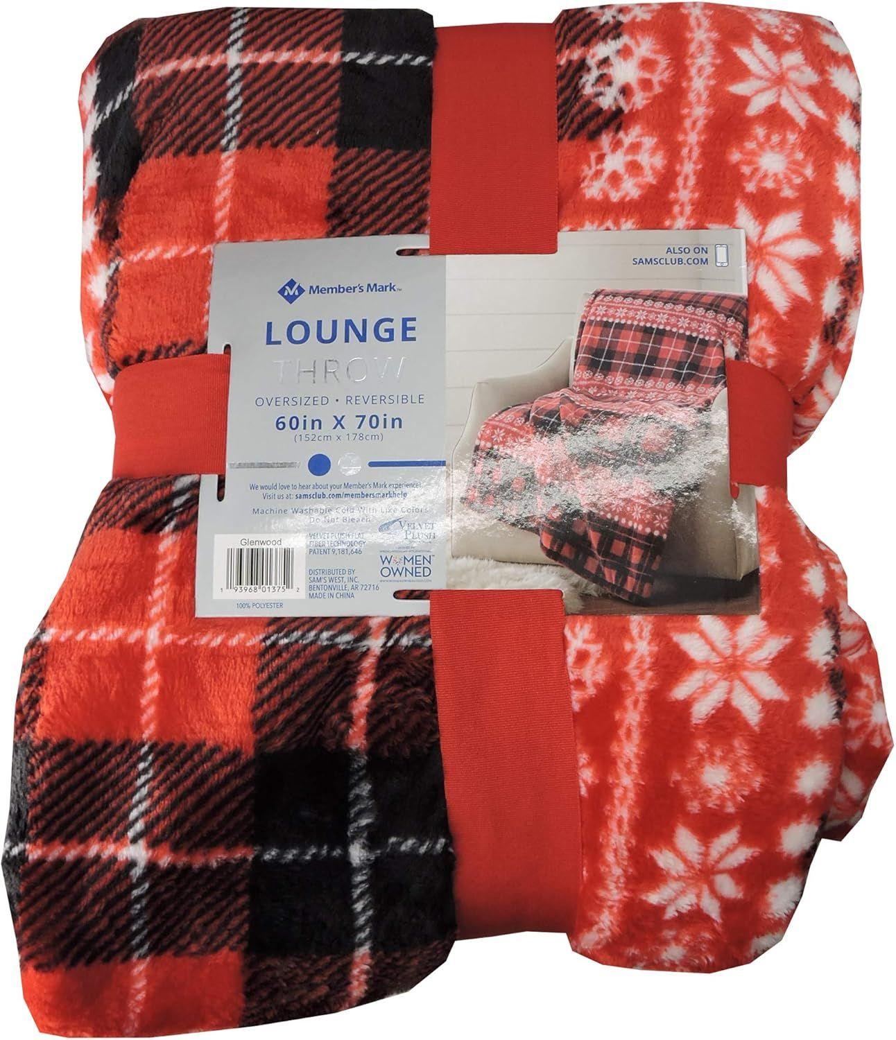 Refurbished Member's Mark Reversible Lounge Throw 60 in x 70 in - Reebelo Österreich