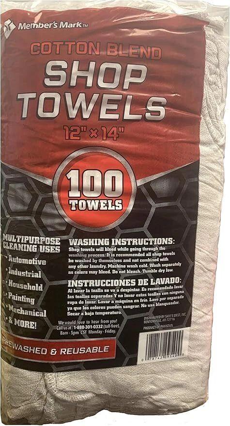 Refurbished Member's Mark Shop Towel 12" x 14" (100pck)  - Reebelo Österreich